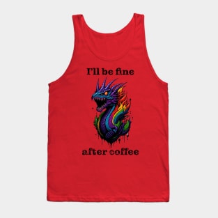 Coffee Dragon Tank Top